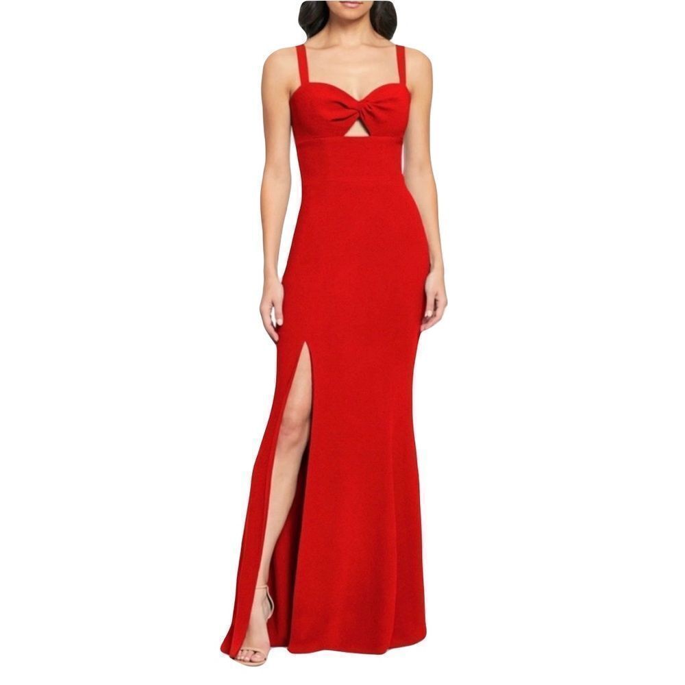 Dress the Population Red Maxi Dress